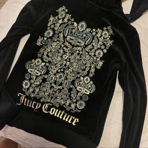 Juicy Couture Velour Tracksuit jacket